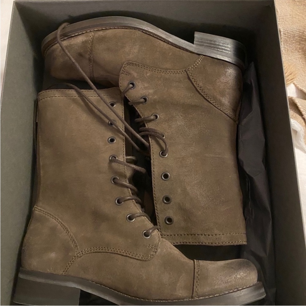 ALL SAINTS Lace-Up Military Boots